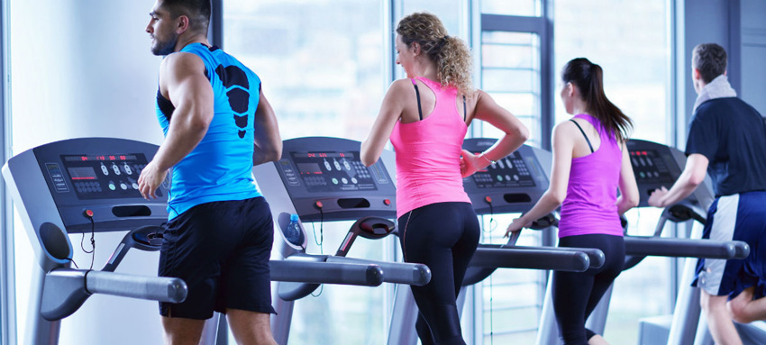 تردمیل در باشگاه