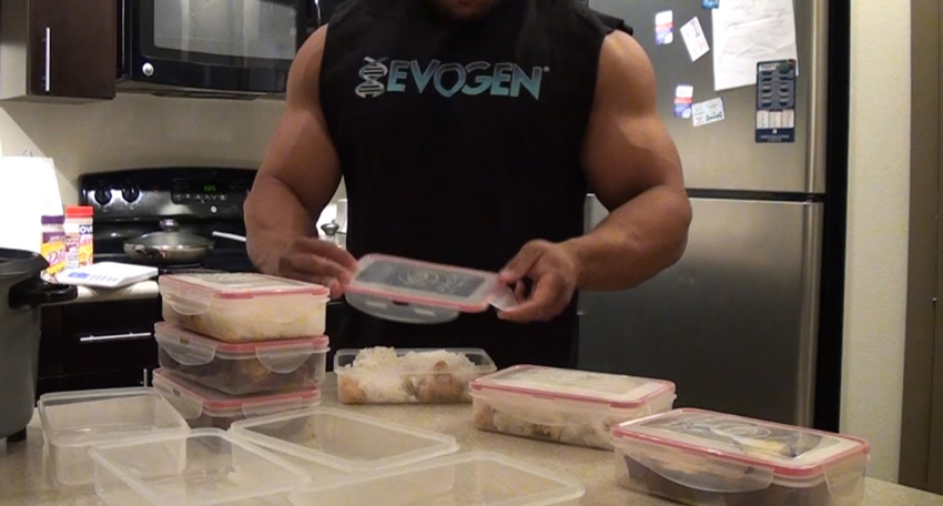 تهیه غذای هفتگی