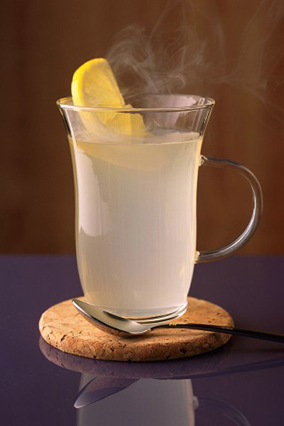 لیمو با آب گرم