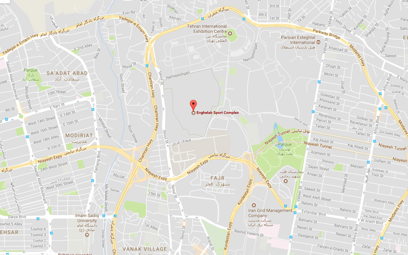 آدرس مجموعه انقلاب