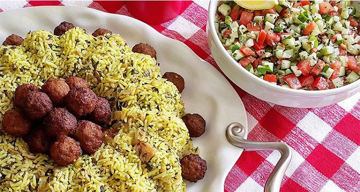 پختن کلم پلو