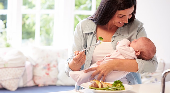 برنامه غذایی بعد از زایمان