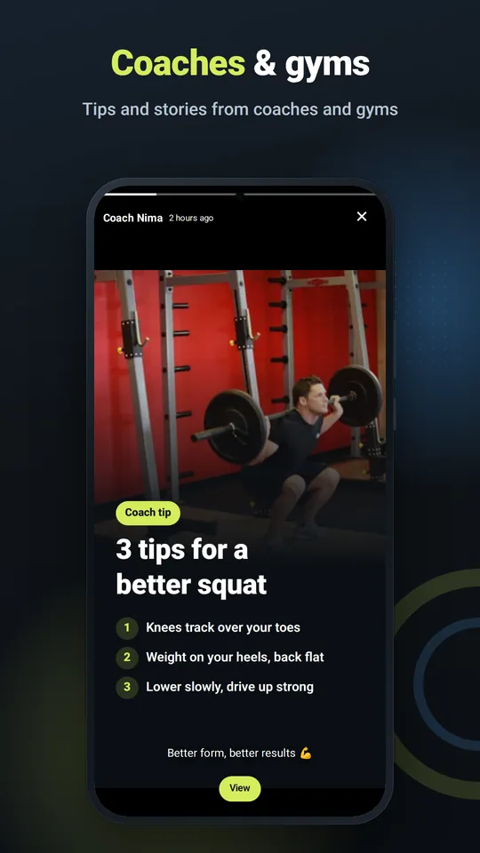 Coaches and gyms — tips and stories from coaches and gyms