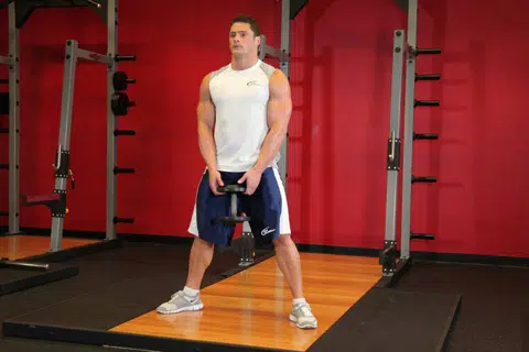 Correct form for Dumbbell Sumo Squat