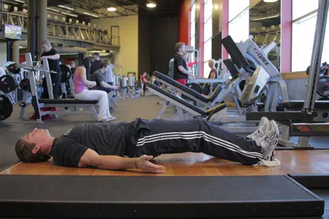Correct form for Hamstring Slide